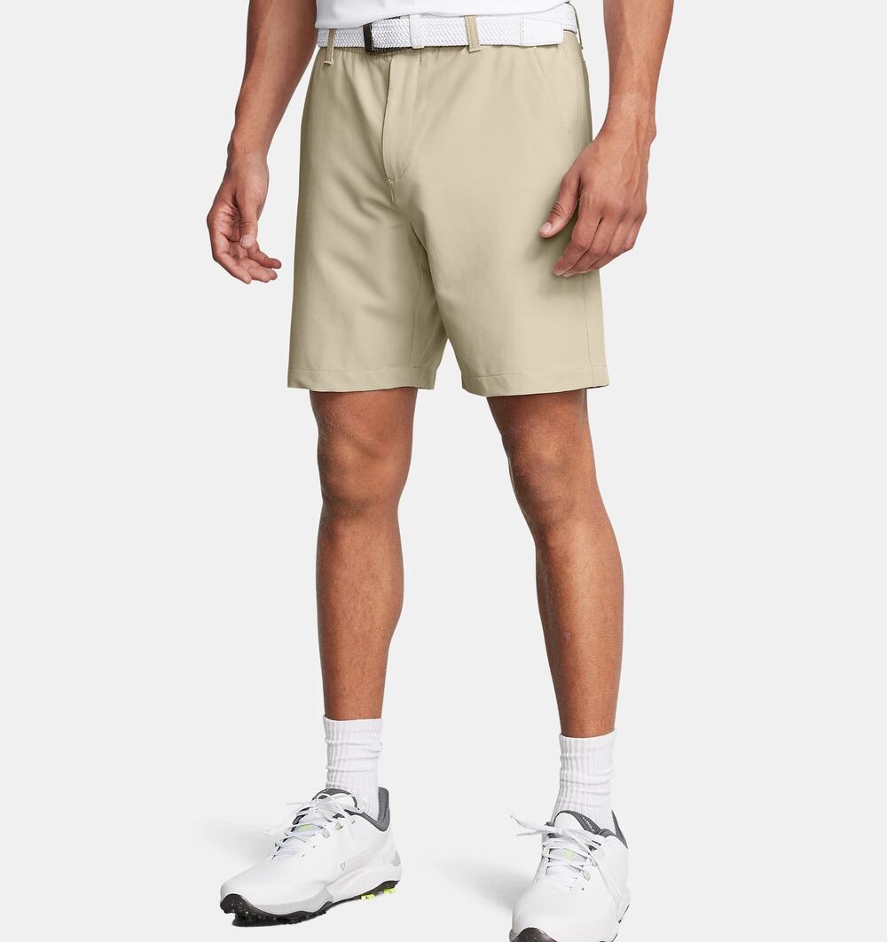 NWT Under Armour UA Drive Men's 8" Shorts in Khaki Base size 40